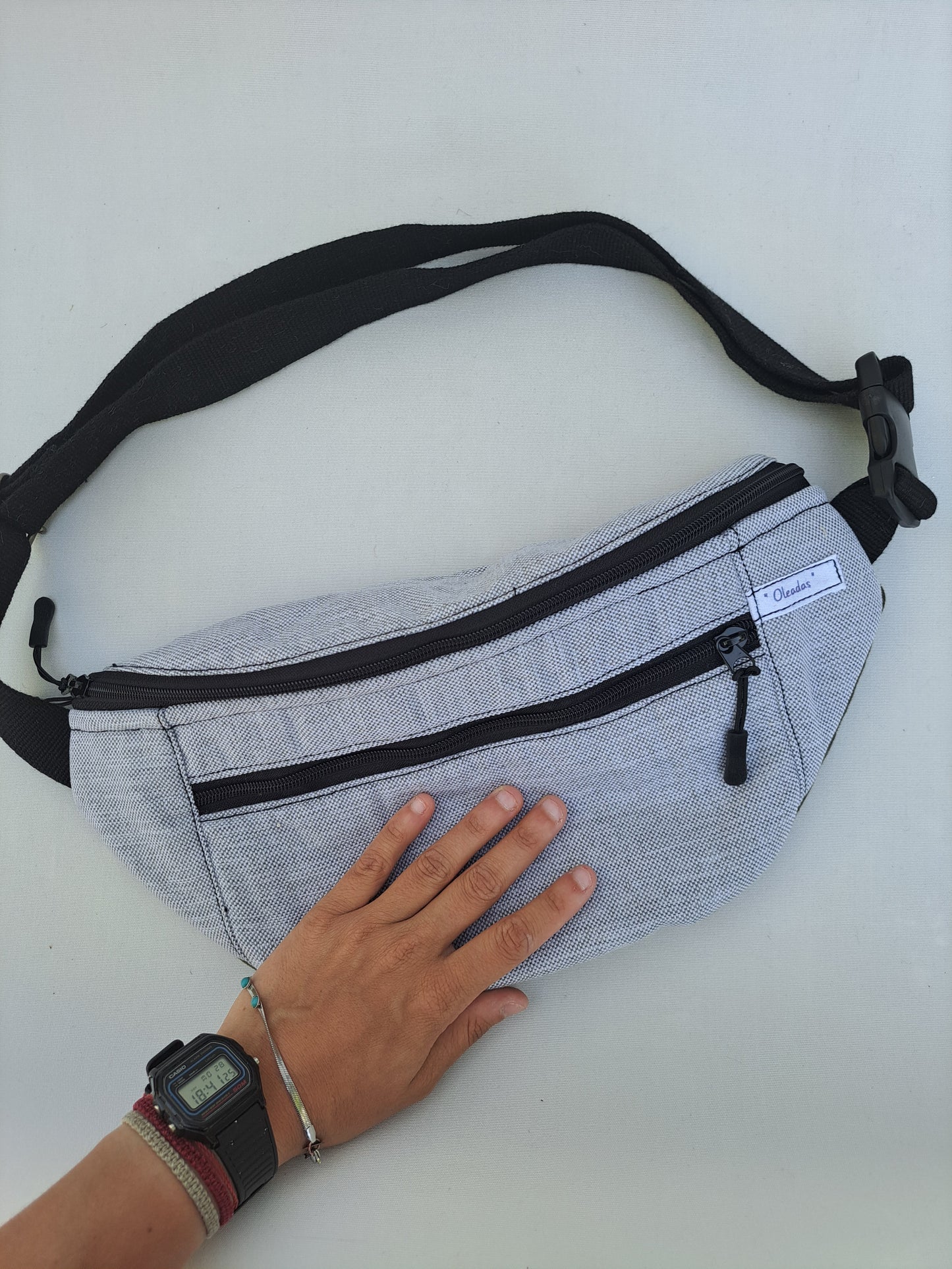 Riñonera Banana Grey